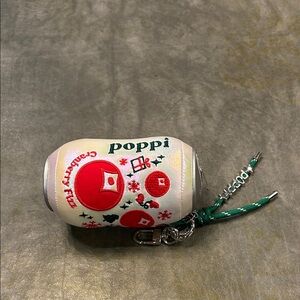 Poppi Plush Cranberry Fizz Keychain
